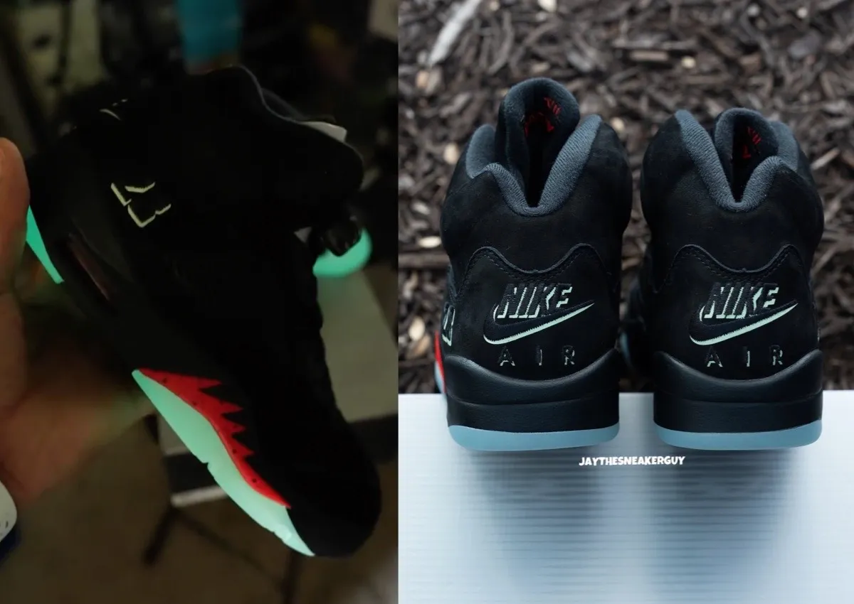 In-Hand Photos of the Air Jordan 5 “Halloween”